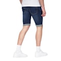Miniatyrbild 2 av 3: Henleys herr Flex Denim Shorts 32R mörk tvätt Dark Wash 32R