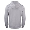 Miniatyrbild 2 av 4: Clique Unisex Vuxen Basic Active Hoodie M Grå Melange Grey Melange M