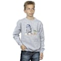 Miniatyrbild 2 av 3: Star Wars Pojkar The Mandalorian R2D2 Och Grogu Sweatshirt 5-6 År Sports Grey 5-6 Years