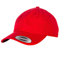Miniatyrbild 2 av 2: Yupoong Flexfit 6-panel Baseball Cap Med Spänne En Storlek Röd Red One Size