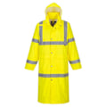 Miniatyrbild 1 av 2: Portwest Hi-Vis regnrock för män 4XL gul Yellow 4XL