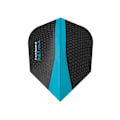 Miniatyrbild 1 av 4: Harrows Dimplex Retina Dart Flights One Size Svart/Blå Black/Blue One Size