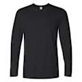 Miniatyrbild 1 av 2: Gildan Herr Soft Style Långärmad T-shirt L Svart Black L