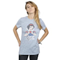 Miniatyrbild 2 av 5: Disney Princess Dam/Damer Snövit Äpple Bomull Boyfriend Sports Grey S