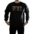 Miniatyrbild 3 av 5: Ready Player One Herr 8-Bit Scoreboard Sweatshirt XL Svart Black XL