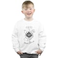 Miniatyrbild 2 av 5: Harry Potter Pojkar The Marauder´s Map Sweatshirt 5-6 År Vit White 5-6 Years