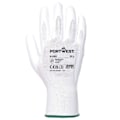 Miniatyrbild 2 av 2: Portwest A120 PU Palm Grip Handskar XS Vit White XS