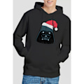 Miniatyrbild 4 av 4: Star Wars Herr Darth Vader Jultomte Julhuvtröja XL Svart Black XL