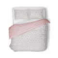 Miniatyrbild 2 av 4: Bedding & Beyond Metro Prism Påslakanset Enkelsäng Grå/Rosa Grey/Blush Pink Single