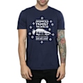 Miniatyrbild 3 av 5: National Lampoon's Christmas Vacation Herr Eat My Dust T-shirt Navy Blue XL