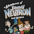 Miniatyrbild 4 av 5: Jimmy Neutron Herr T-Shirt Grupp 5XL Svart Black 5XL