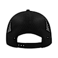 Miniatyrbild 3 av 4: Atlantis Rapper Faux Suede 5 Panel Trucker Cap One Size Black Black One Size