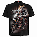 Miniatyrbild 1 av 3: Spiral Direct Unisex Vuxen Top Dog Kortärmad T-shirt 3XL Svart Black 3XL