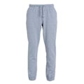 Miniatyrbild 1 av 4: Clique Unisex Vuxen Basic Joggingbyxor L Grå Melange Grey Melange L