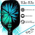 Miniatyrbild 3 av 4: Franklin Dagger Pickleball Paddel och Bollset, En Storlek, Flerfärgad Multicoloured One Size