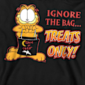 Miniatyrbild 4 av 5: Garfield Unisex Vuxen Treats Only Sweatshirt L Svart Black L