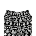 Miniatyrbild 2 av 3: Nightmare Before Christmas Mäns Jack Skellington Pyjamas Bottoms Black/White XL