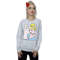 Miniatyrbild 2 av 5: Disney Princess Dam/Damer Askungen Pop Art Sweatshirt XXL Heather Grey XXL
