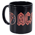 Miniatyrbild 2 av 5: AC/DC Värmekänslig Mugg One Size Svart/Röd Black/Red One Size