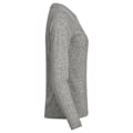 Miniatyrbild 4 av 4: Clique Dam/Kvinna Melange Långärmad T-shirt M Grå Grey M