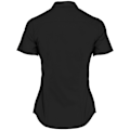 Miniatyrbild 2 av 3: Kustom Kit Dam/Dam Short Sleeve Tailored Poplin Shirt 26 Black 26