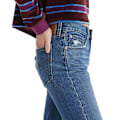 Miniatyrbild 4 av 6: Levis Dam/Dam Middy Straight Jeans 29L Denim Denim 29L