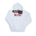Miniatyrbild 1 av 3: AC/DC Herr Horns Logo Hoodie 4XL Vit White 4XL