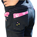 Miniatyrbild 4 av 4: Little Rider Barn/Barn Unicorn Breeches 9-10 År Marinblå/Rosa Navy/Pink 9-10 Years