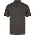 Miniatyrbild 1 av 3: Henbury Mens CoolPlus Polo Shirt XXL Heather Charcoal Heather Charcoal XXL