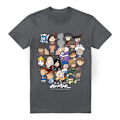 Miniatyrbild 1 av 5: Avatar: The Last Airbender Herr Chibi Grupp T-Shirt M Kolgrå Charcoal M