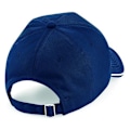 Miniatyrbild 2 av 2: Beechfield Vuxen Unisex Authentic 5 Panel Piped Peak Cap One S French Navy/White One Size