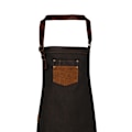 Miniatyrbild 2 av 2: Premier Unisex Vuxen Division Vaxad Look Faux Läder Denim Bi Black/Tan Denim One Size