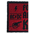 Miniatyrbild 6 av 6: AC/DC For Those About To Knock Dörrmatta One Size Röd/Svart Red/Black One Size