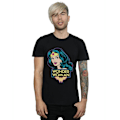 Miniatyrbild 3 av 6: Wonder Woman T-shirt i bomull för män, 3XL, svart Black 3XL