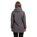 Miniatyrbild 2 av 6: Trespass Womens/Ladies Kristen Längre Vattentät Jacka med Huva Carbon XXS
