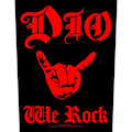 Miniatyrbild 1 av 2: Dio We Rock Patch One Size Svart Black One Size