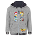 Miniatyrbild 1 av 3: Yo-Kai Watch Pojkar Karaktärer Full Zip Hoodie 3 År Grå Melange Grey Melange 3 Years