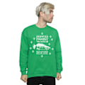 Miniatyrbild 2 av 5: National Lampoon's Christmas Vacation Herr Eat My Dust Sweatshirt Irish Green XXL