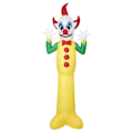 Miniatyrbild 1 av 3: Smiffys Clown Utomhus Uppblåsbar One Size Flerfärgad Multicoloured One Size