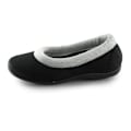 Miniatyrbild 2 av 2: Sleepers Dam/Dam Julia Memory Foam Kragetofflor 5 UK B Black 5 UK