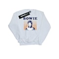 Miniatyrbild 1 av 3: David Bowie Dam/Damer Orange Stripes Sweatshirt L Vit White L