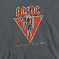 Miniatyrbild 4 av 5: AC/DC Herr Flick of the Switch Hoodie S Kolgrå Charcoal S