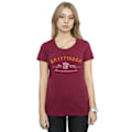 Miniatyrbild 2 av 3: Harry Potter Dam/Kvinnor Gryffindor Team Quidditch Bomull T-shirt Burgundy XXL