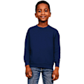 Miniatyrbild 1 av 3: Casual Classics Barn/Barn Blended Ringspun Bomull Sweatshirt Navy 9-11 Years