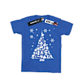 Miniatyrbild 1 av 3: Star Wars Julgran T-shirt för pojkar 7-8 år Kungligt blå Royal Blue 7-8 Years