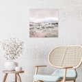 Miniatyrbild 2 av 2: Dan Hobday Distant Land Canvas Print 30cm x 30cm Grå/Rosa Grey/Pink 30cm x 30cm
