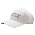 Miniatyrbild 1 av 4: SikSilk Logo Baseballkeps i Faux Suede One Size Ecru Ecru One Size