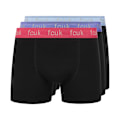 Miniatyrbild 1 av 5: French Connection FCUK2 Boxerkalsonger för män (3-pack) L Svart Black L