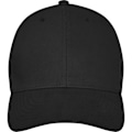 Miniatyrbild 1 av 4: Elevate Unisex Vuxen Davis 6-Panel Keps En Storlek Solid Svart Solid Black One Size