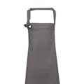 Miniatyrbild 2 av 2: Premier Unisex Calibre Heavy Cotton Canvas Haklappsförkläde One Size D Dark Grey One Size